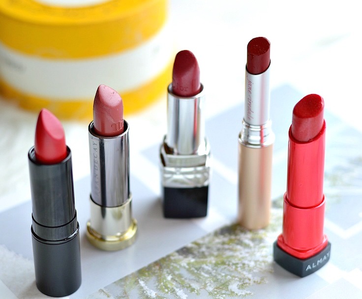 Red lipsticks for warm undertones