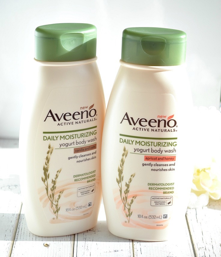 Aveeno daily moisturizing yoghurt body wash