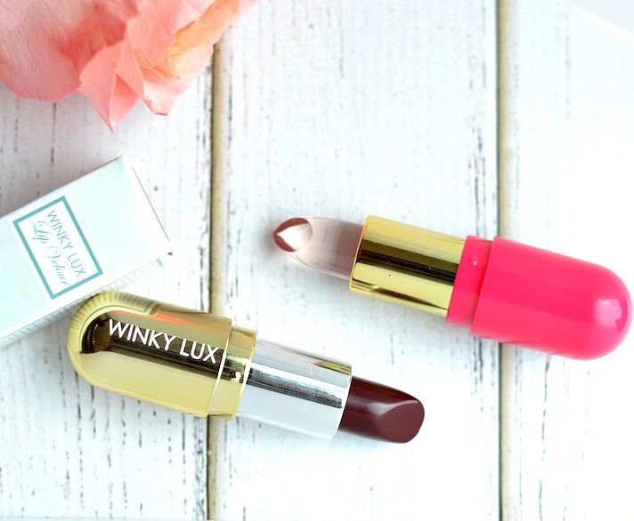 Winky Lux Flower Balm and Stella Marina Lipstick