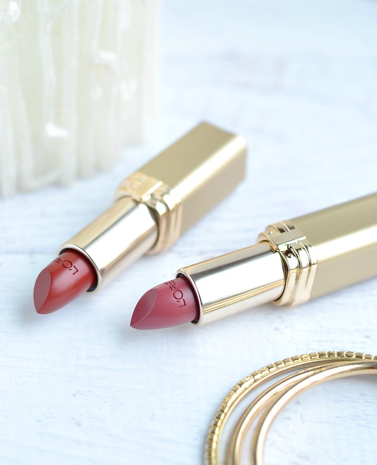 L'Oreal Colour Riche lipsticks - Raisin Rapture and Blushing Berry