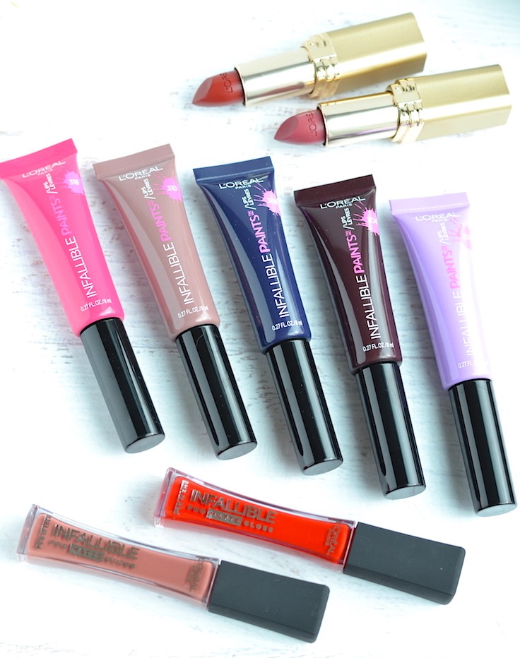Whether it be lipstick, lip gloss or lip lacquer, L'Oreal has plenty of options to lend our lippie game a helping hand. And not a single one of them costs more than $10!