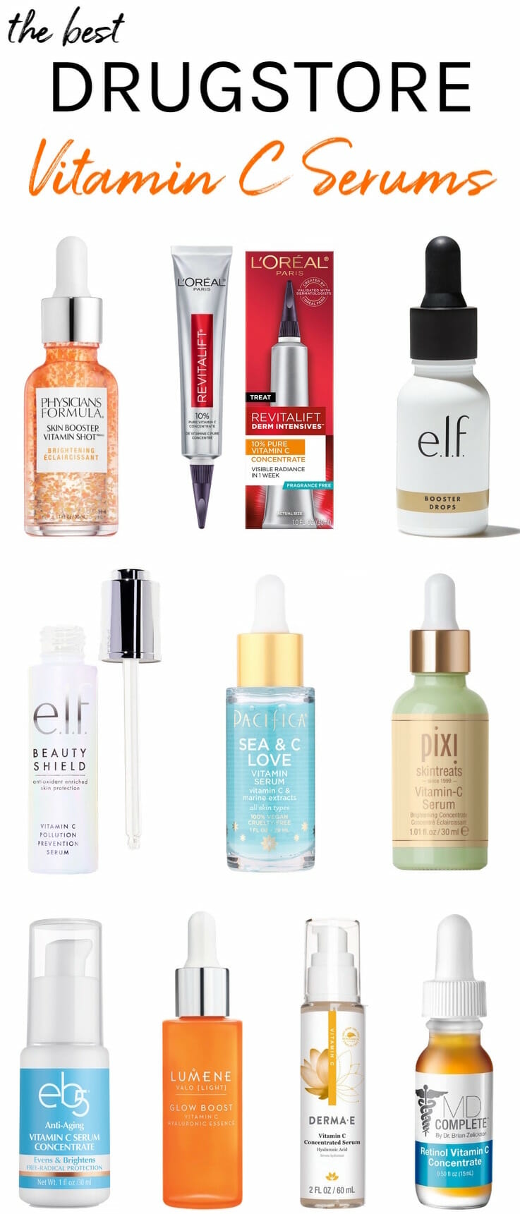 The Best Vitamin C Serums Drugstore To High End