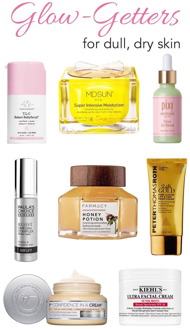 Dull, Dry Skin? Get Your Glow Back With These Skincare  