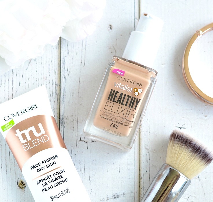 Full coverage drugstore foundation with SPF and skincare benefits | Does the new Covergirl Vitalist Healthy Elixir Foundation live up to its claims? Check out the review now!