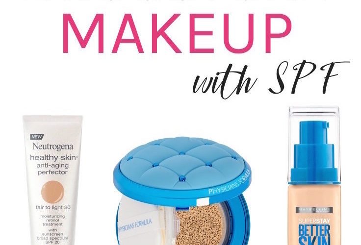 Best drugstore makeup with SPF