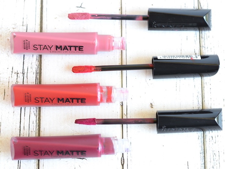 The best drugstore matte liquid lipstick | Lightweight, non-drying, highly pigmented and lasts all day—Rimmel London Stay Matte Liquid Lip Color is a beauty steal for under $6! It's cheap but SO good!