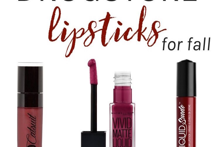 best drugstore lipsticks fall