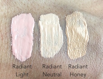 IT Cosmetics Perfect Lighting Radiant Touch Magic Wand Swatches - Radiant Light, Radiant Neutral and Radiant Honey