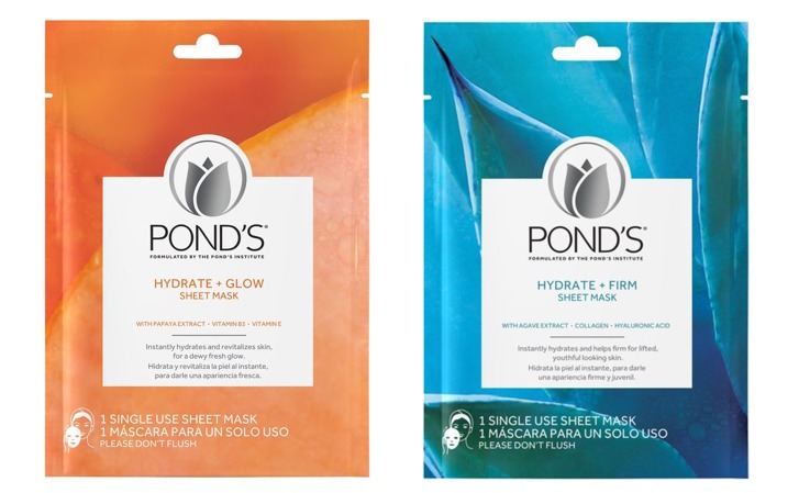 New drugstore skincare products 2018 | Pond's Hydrating Sheet Masks