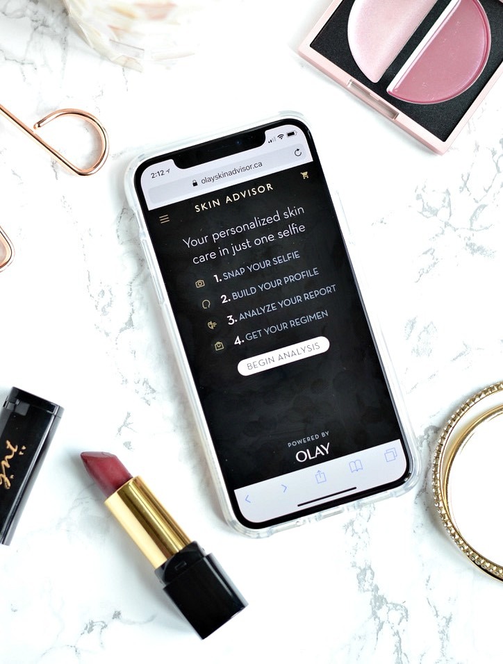 Personalized skincare in just one selfie | The Olay Skin Advisor tool lets you see your “skin age” and suggests a customized skincare routine – all based on just a selfie and a few simple questions! No more guessing what skincare products will and won’t work!