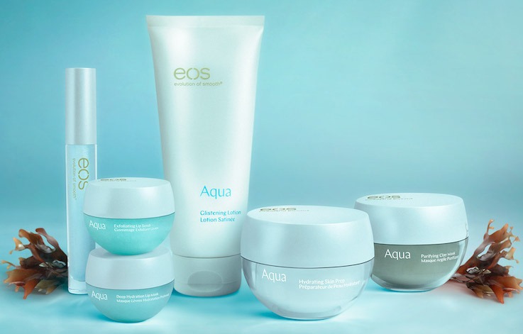 eos Aqua skincare collection