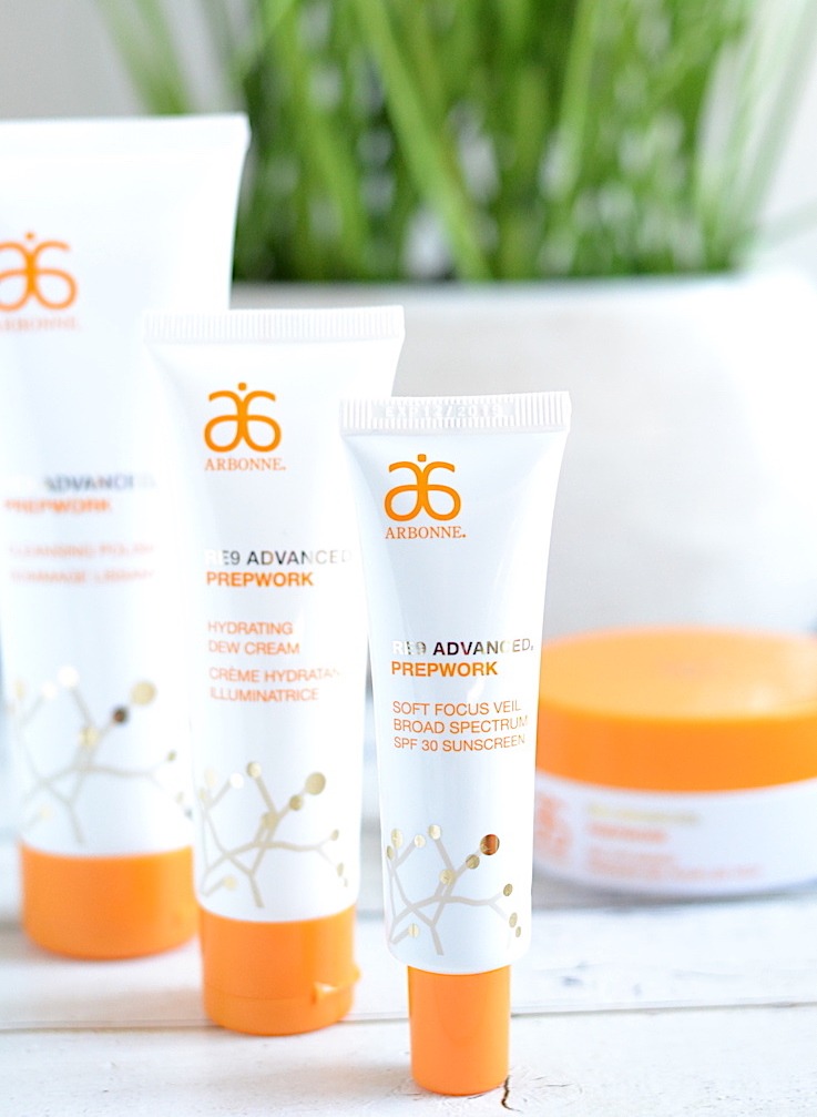 The NEW Arbonne RE9 Advanced Prepwork skincare line consists of 4 fun products formulated with superfood ingredients (hello, Kakadu plum!) to help your skin maintain a healthy glow while safeguarding it from environmental stressors that lead to early signs of aging.