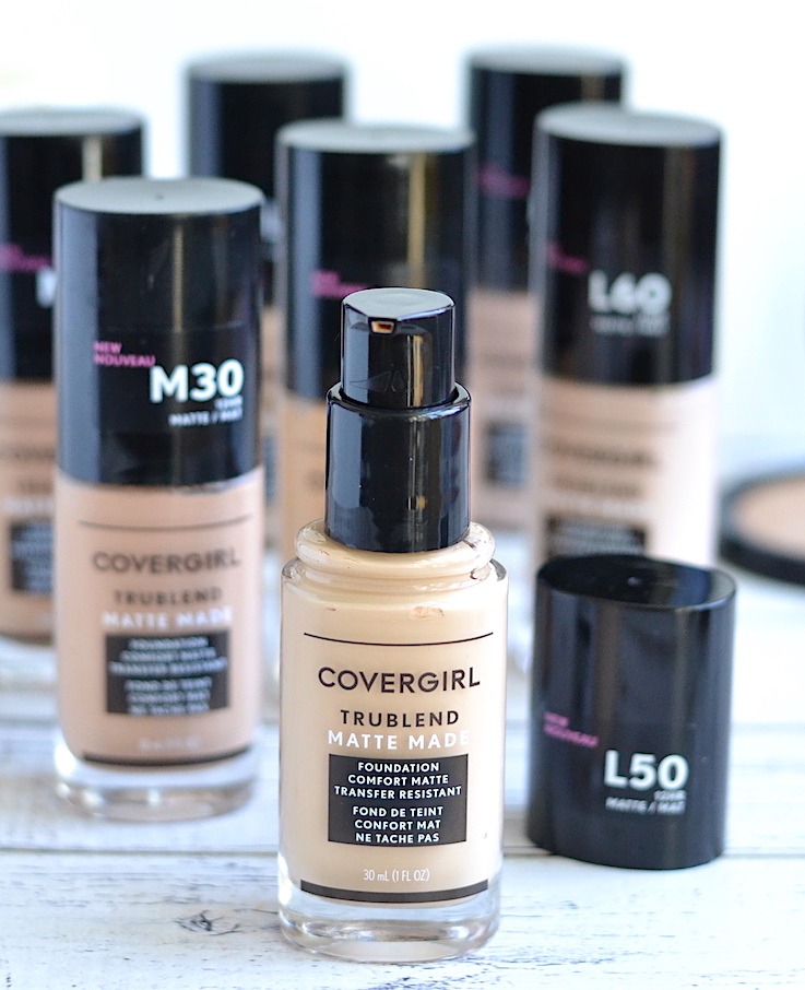 Covergirl TruBlend Matte Made Foundation Review and Swatches
