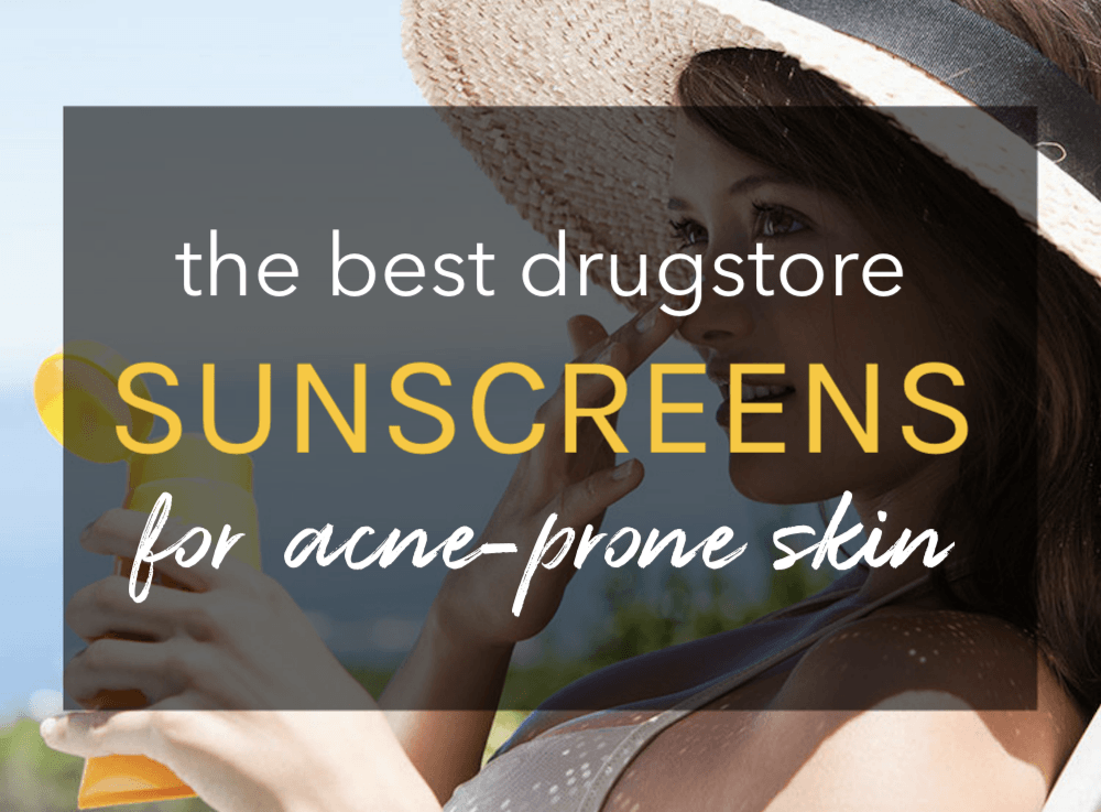 If you have oily, acne-prone skin and hate the way most sunscreens feel, these best drugstore sunscreens for acne prone skin will change your mind! They are lightweight, non-greasy and won't clog pores or mess with your makeup!