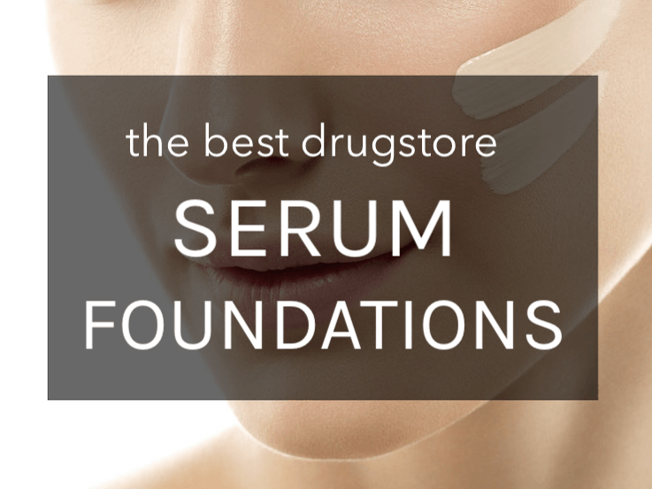  What's better than an affordable foundation that offers flawless coverage plus skincare benefits? Not much! These best drugstore serum foundations hydrate, protect and perfect your skin on the cheap!