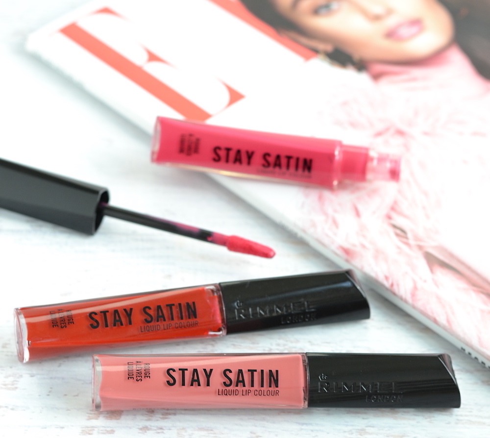 Rimmel Stay Satin Liquid Lipstick Review and Swatches