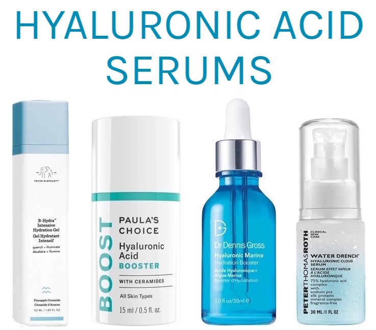 Best Hyaluronic Acid Serums for dry skin! Mega dose of moisture without a heavy, greasy feel 