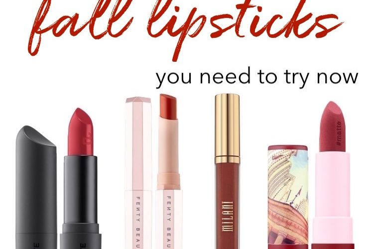 best lipsticks for fall
