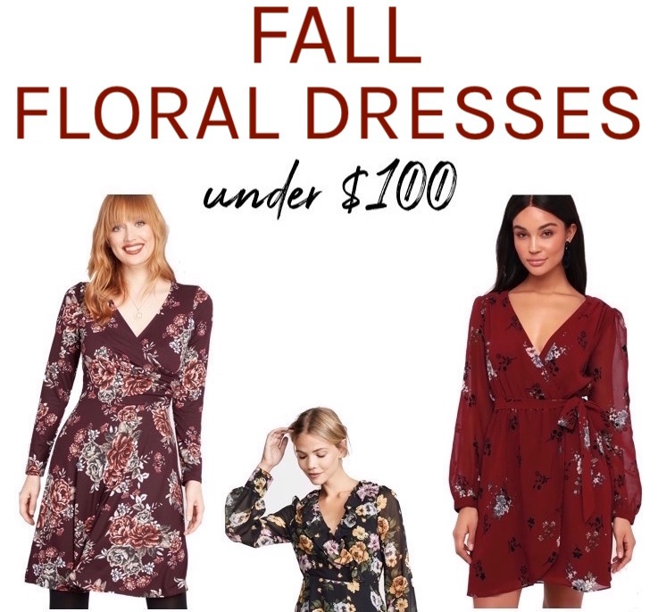 Style Steals! 10 Floral Dresses For Fall Under 100