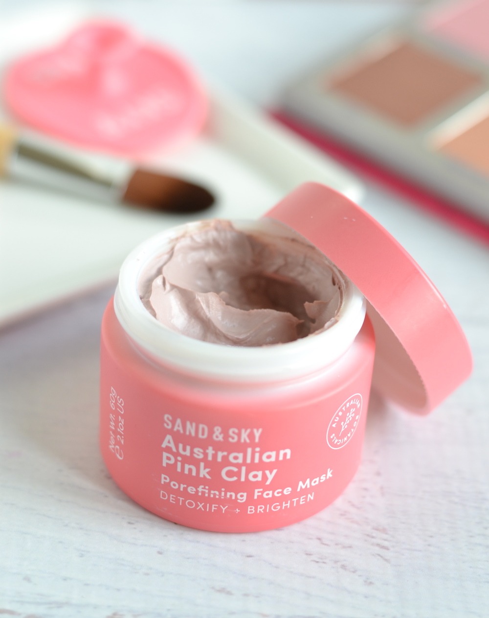 Sand and Sky Australian Pink Clay Porefining Face Mask