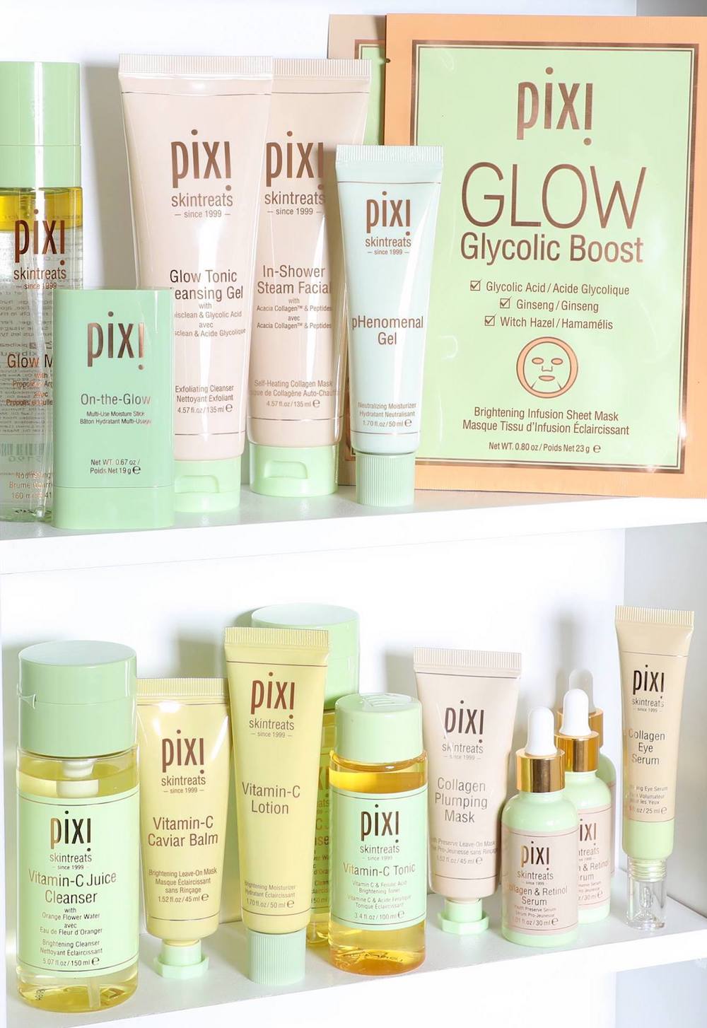 New Skincare products from Pixi Beauty