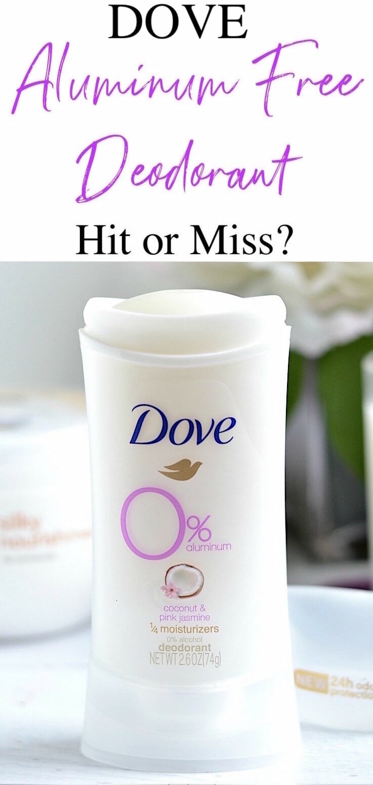 NEW Dove Aluminum Free Deodorant Hit or Miss?