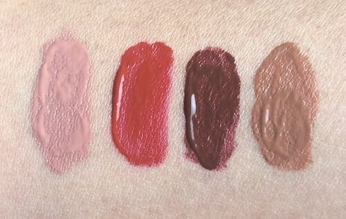 L'Oreal Rouge Signature Matte Lip Ink swatches