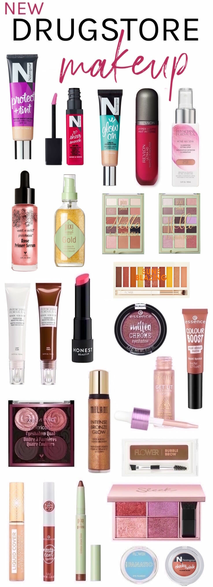 New Drugstore Makeup Must-Haves Spring 2019