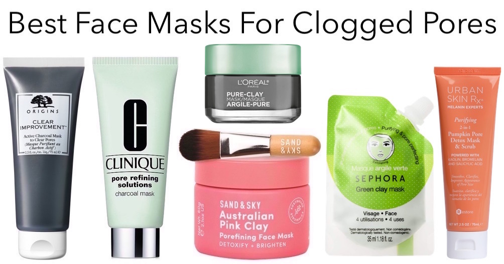 Best face masks for large, clogged pores and oily skin