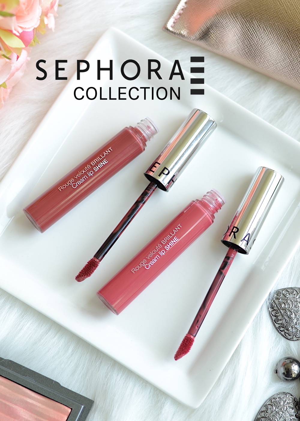 NEW Sephora Collection Cream Lip Shine Review and Swatches