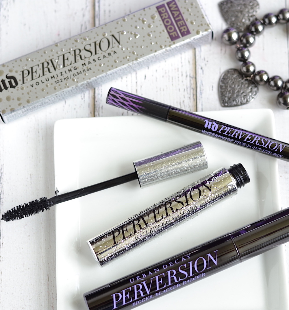 Urban Decay Perversion Waterproof Mascara review and wear test