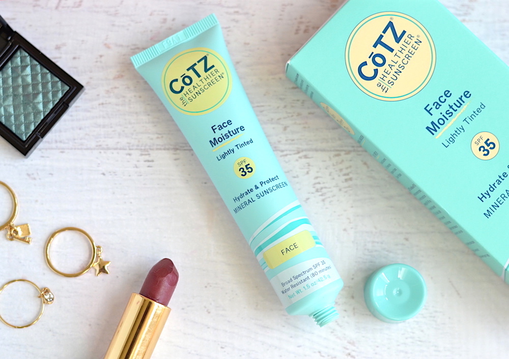 CoTZ Face Moisture Lightly Tinted sunscreen review