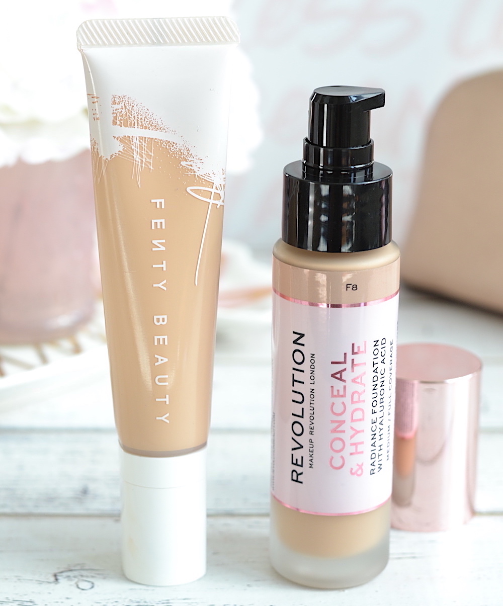 Fenty Hydrating Foundation Dupe: Makeup Revolution Conceal and Hydrate Foundation