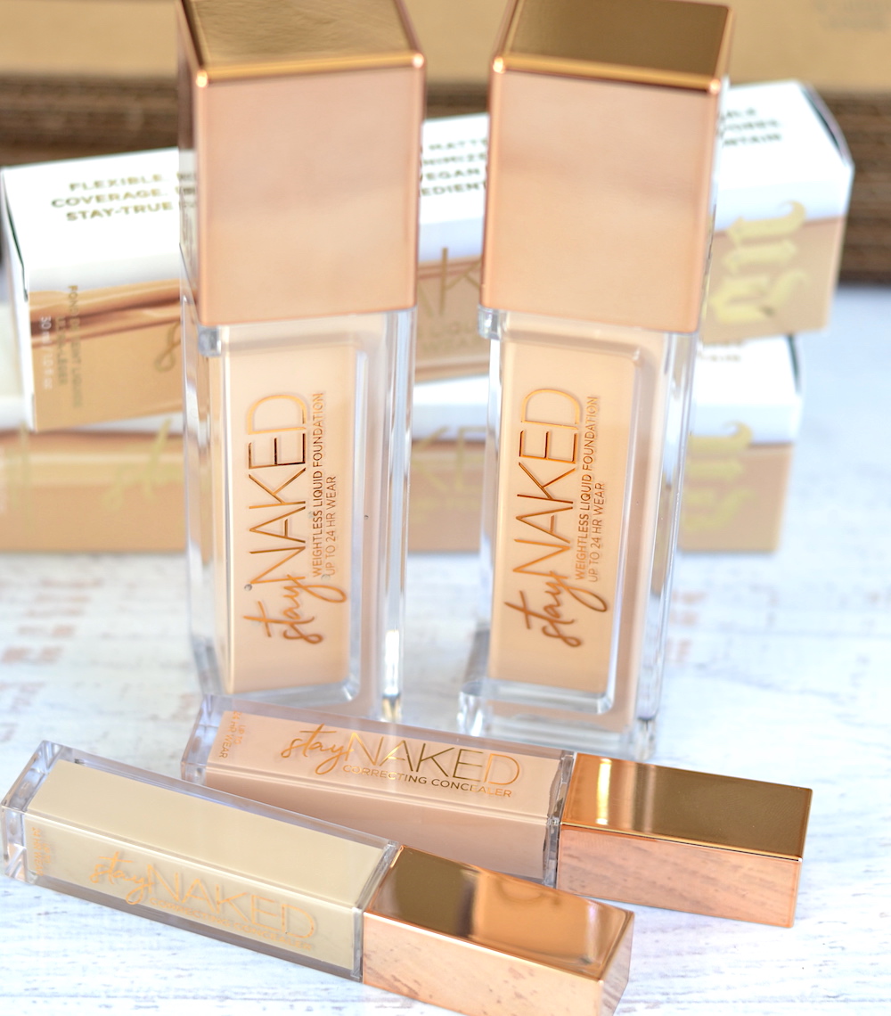 Urban Decay Stay Naked Foundation and concealer
