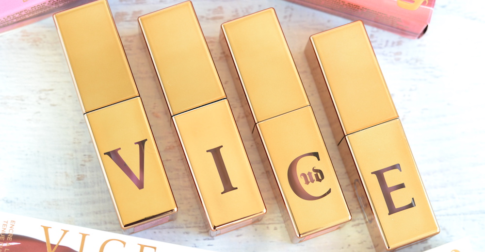 NEW Urban Decay Vice Lip Chemistry Swatches and Review