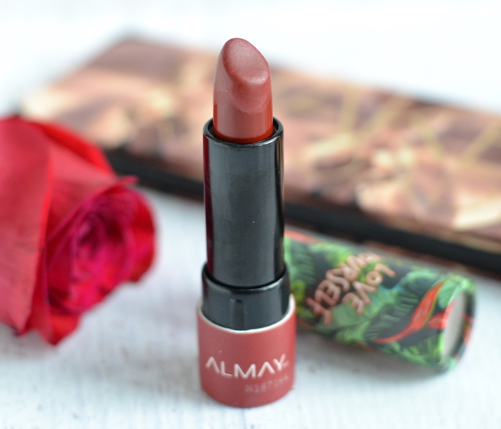 Almay Lip Vibes Lipstick in Love Yourself (brick red)