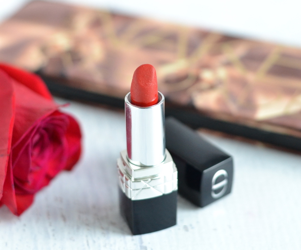 Dior Rouge 999 Matte Red Lipstick