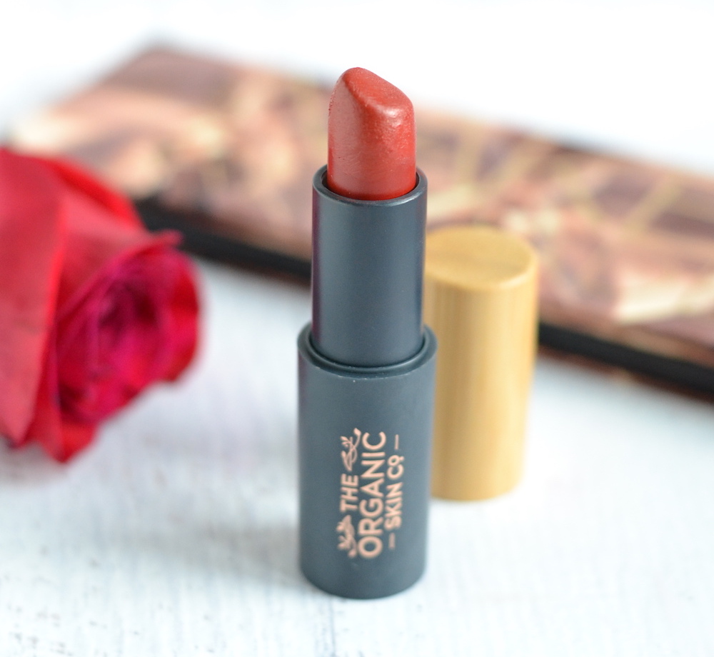 The Organic Skin Co Lipstick in Ruby Red 