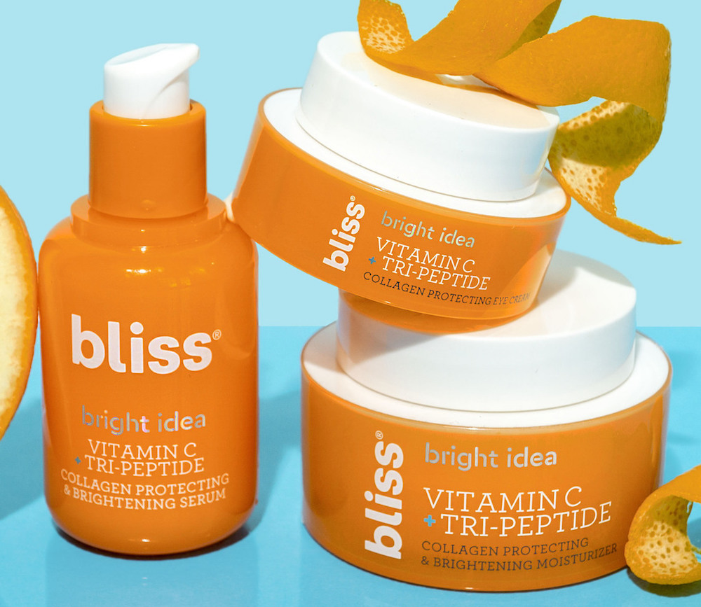 Bliss Bright Idea Vitamin C skincare collection