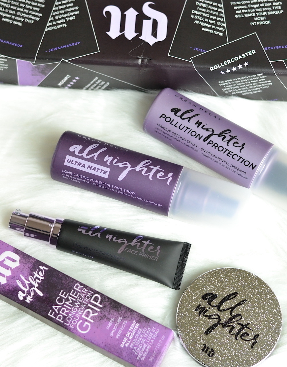 Urban Decay All Nighter Primer and Setting Sprays 