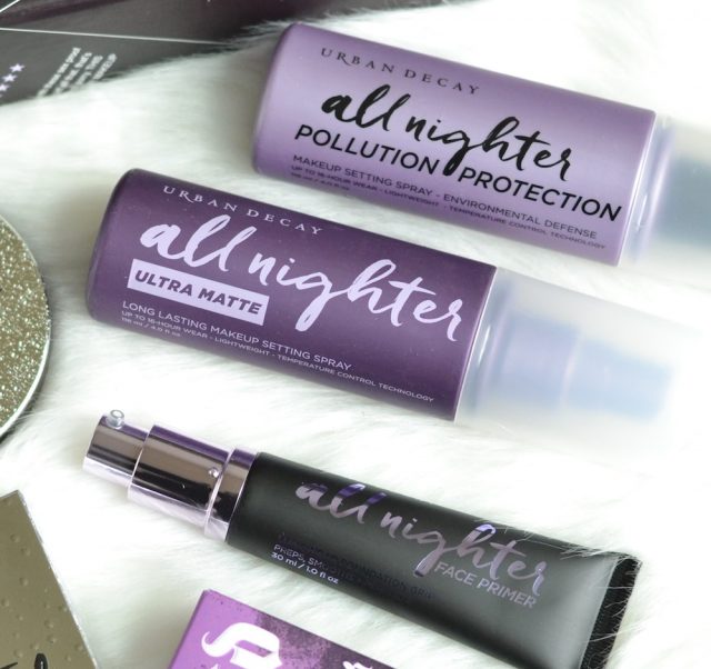 NEW Urban Decay All Nighter Primer & UltraMatte Makeup Setting Spray