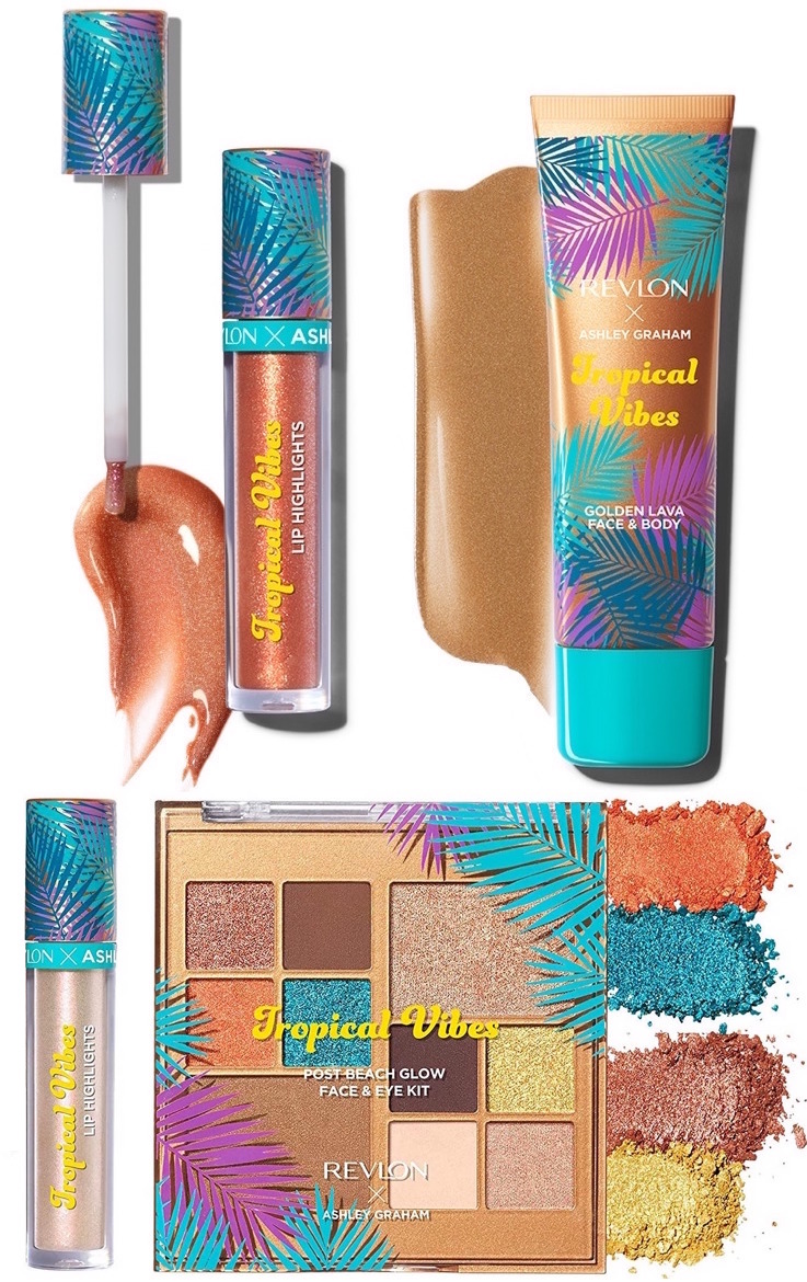 Revlon x Ashley Graham Tropical Vibes Makeup Kits