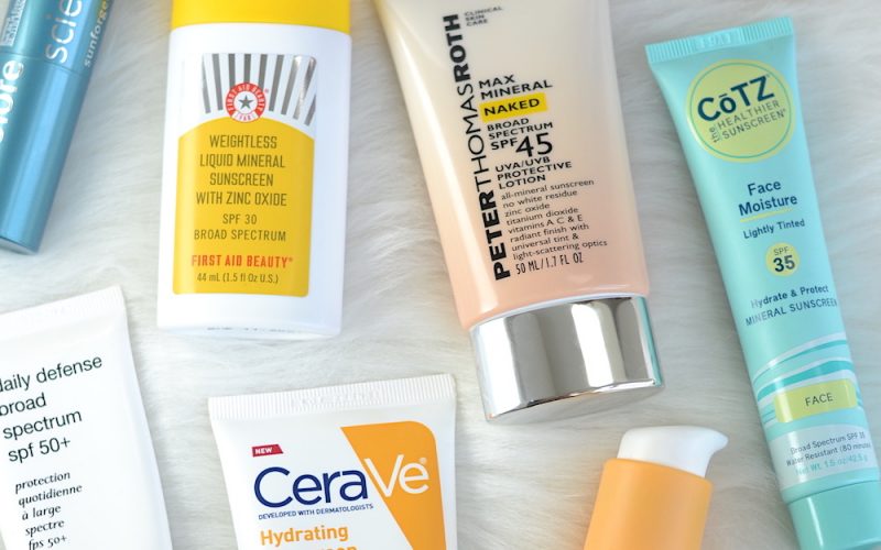 mineral sunscreens for face
