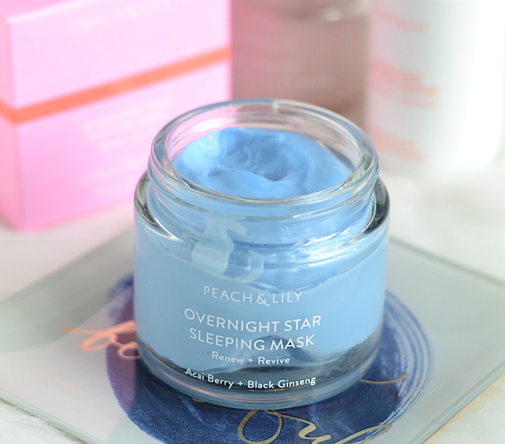 Peach and Lily Overnight Star Sleeping Mask review