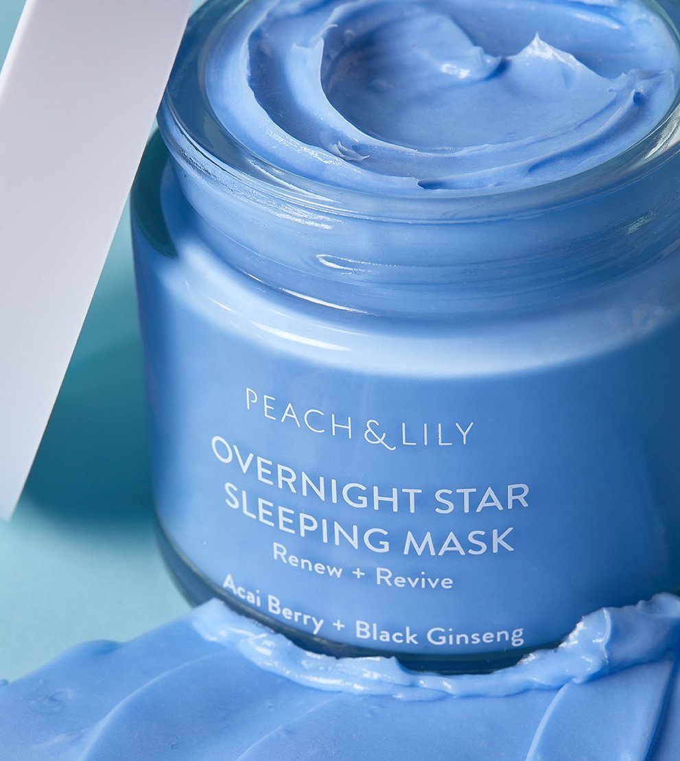Peach and Lily Overnight Star Sleeping Mask