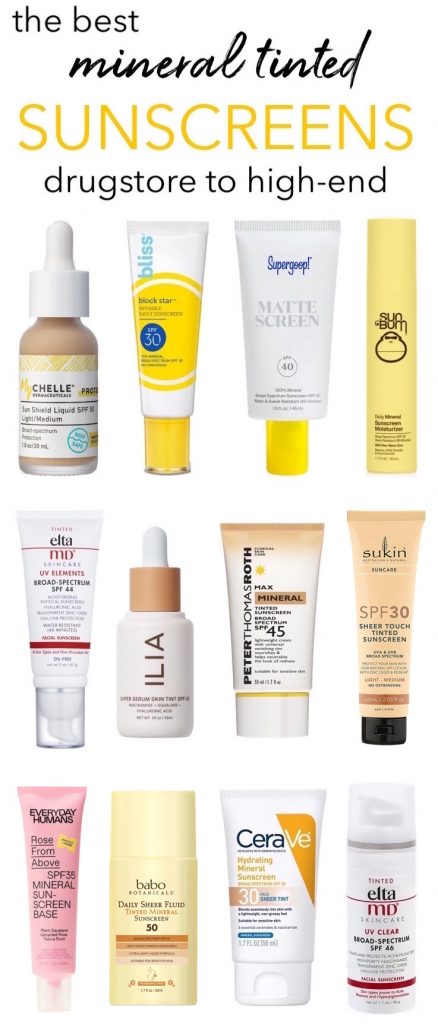 Here’s the ultimate guide to the best mineral tinted sunscreens for face! These tinted SPFs not only protect against harmful UV rays but also even out skin tone (without worry of a white cast!)