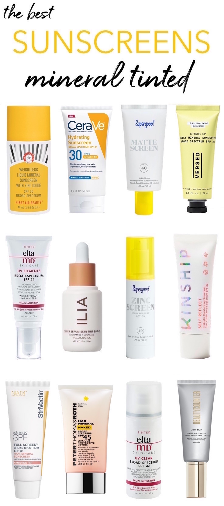 best mineral sunscreen 2018