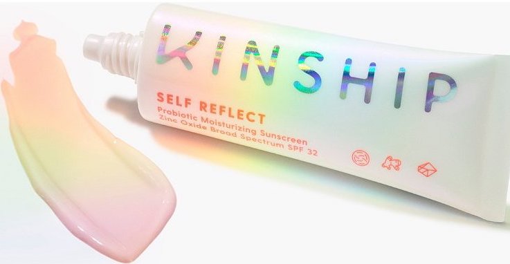 Kinship Self-Reflect Probiotic Moisturizing Sunscreen SPF 32