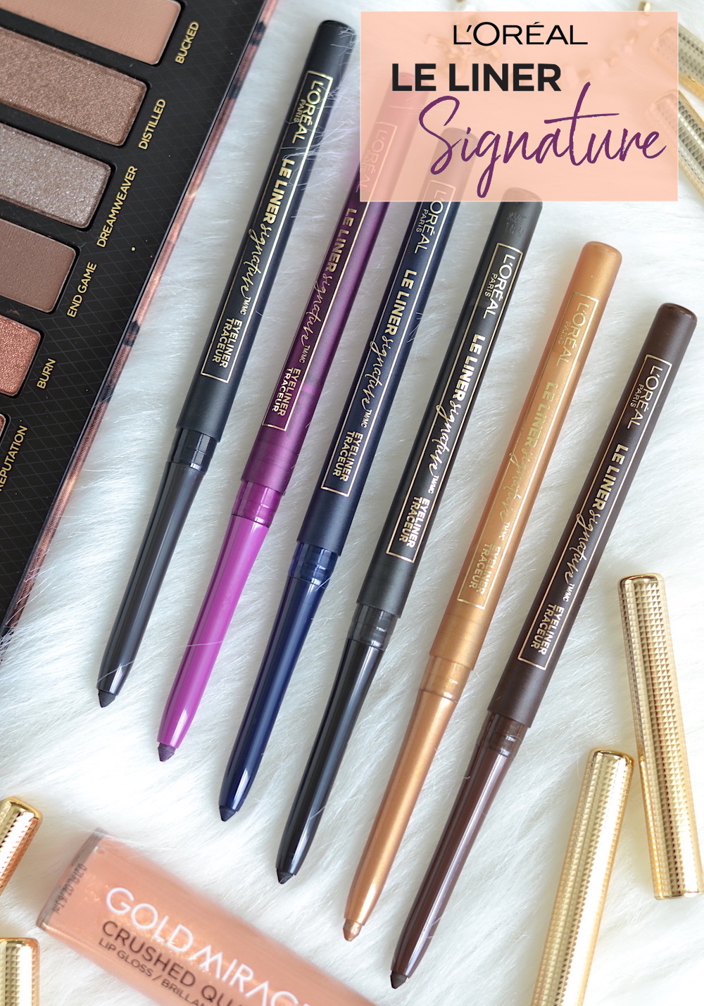 L'Oreal Paris Le Liner Signature Eyeliner Review and Swatches