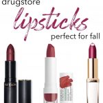 best drugstore lipsticks fall winter